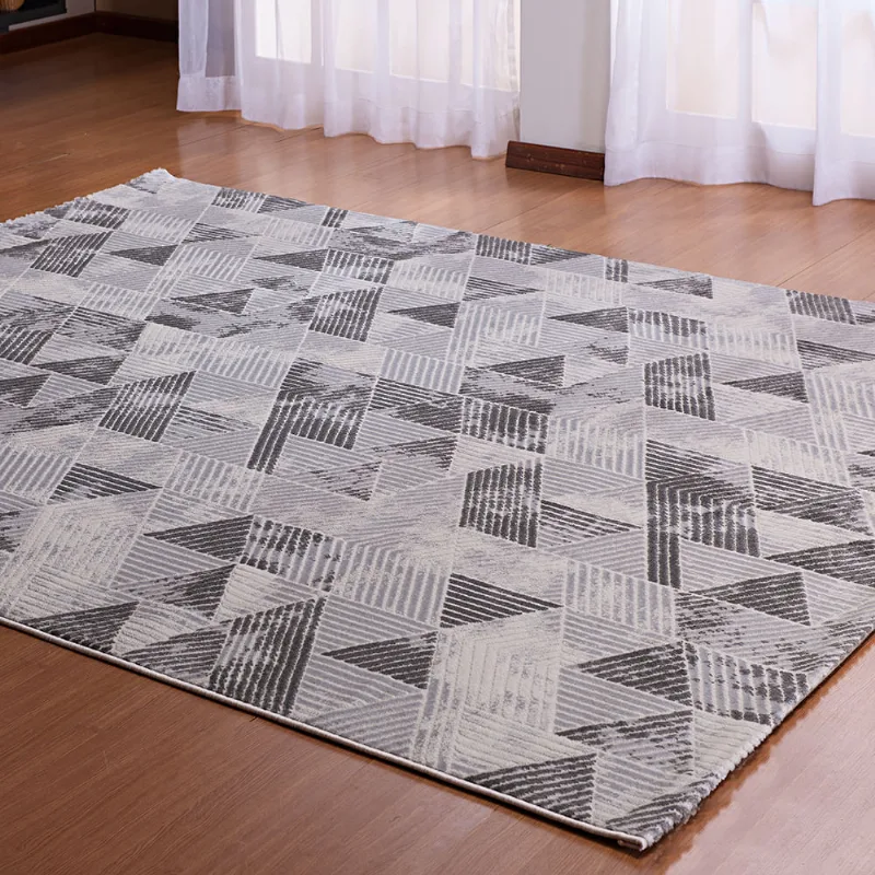 TAPETE RIMINI 2,00 X 3,00 DES 003/CINZA