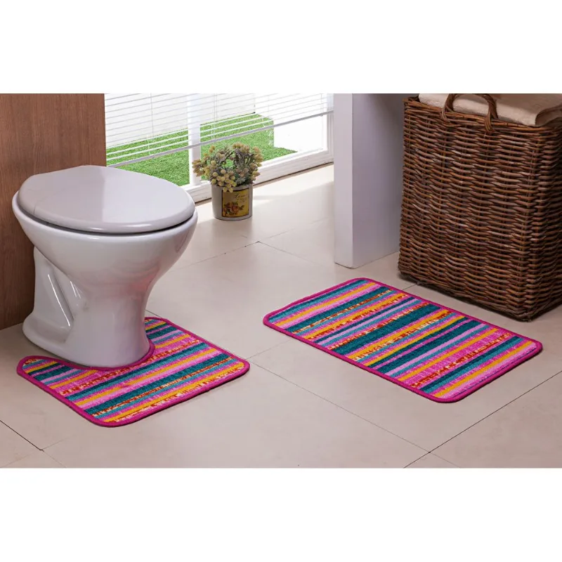 JOGO BANHEIRO 2PCS BOUCLE DES. 010/UNICO