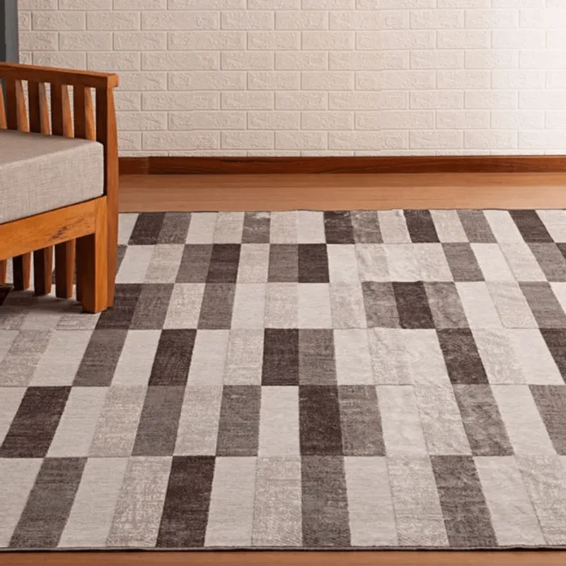 TAPETE BELGA PRIME 1,00X1,40 DES 019/MARFIM