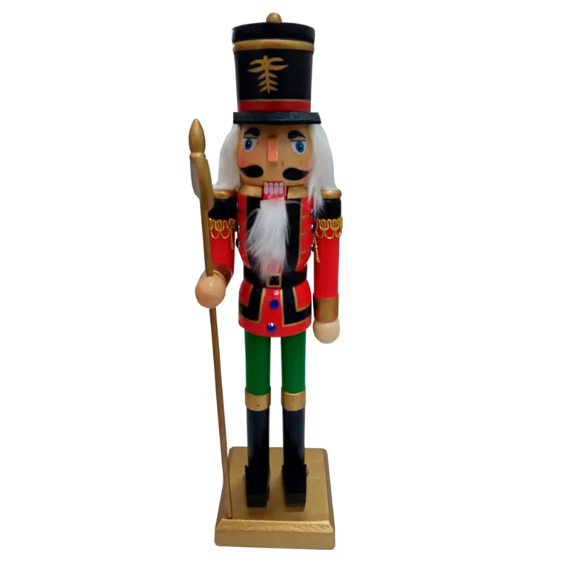 Boneco Quebra Nozes 30 Cm Des 007/unico