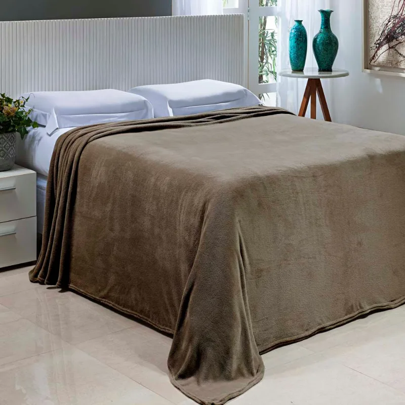 Cobertor Essence Nc 1,80 X 2,20 CHOCOLATE