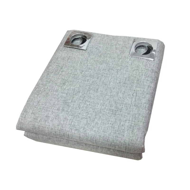 CORTINA 100% BLACKOUT LINHO NC 4,00 X 2,60 CINZA/UNICO