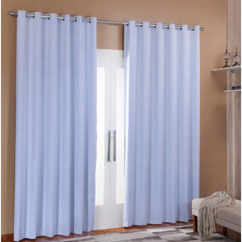 CORTINA 100% BLACKOUT LISO NC 4,00 X 2,60 BRANCO/UNICO