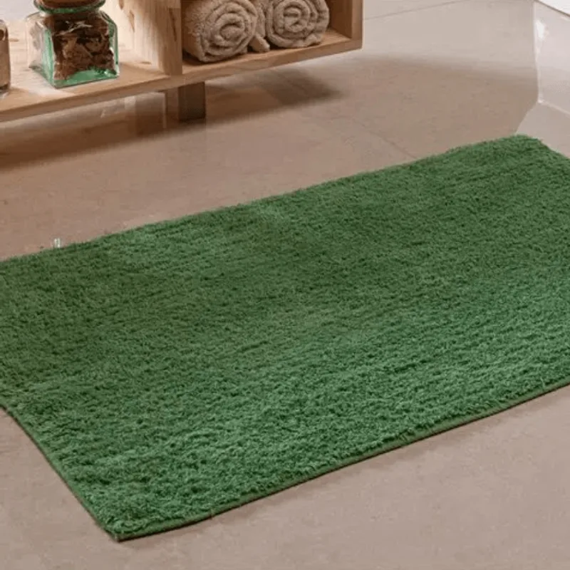 TAPETE BANHEIRO MISSISIPI 0,50 X 0,80 UNICO/VERDE