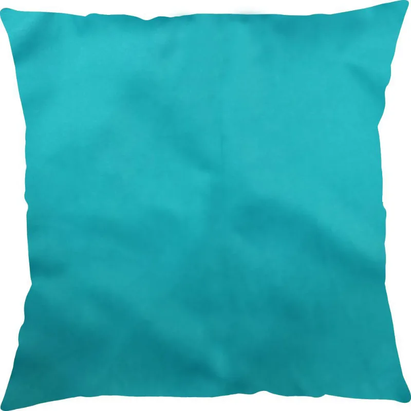 CAPA P/ ALMOFADA VELUDO SLIM 0,43 X 0,43CM TURQUESA