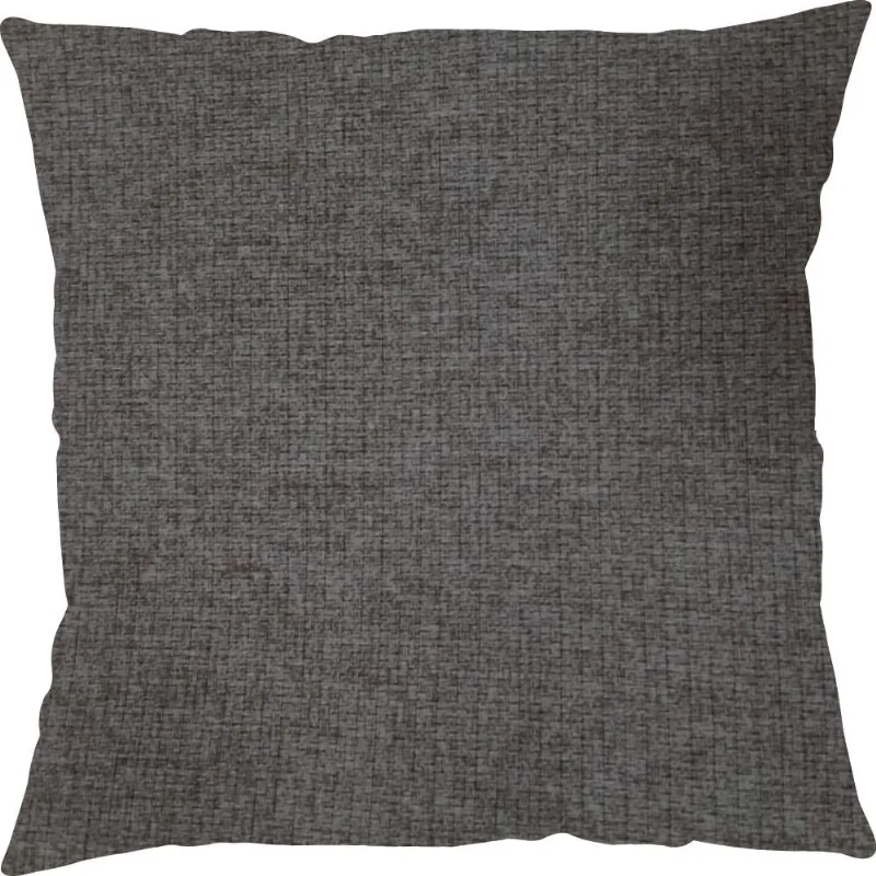CAPA P/ ALMOFADA LINHO RUSTICO 43CM X 43CM KAKI/UNICO