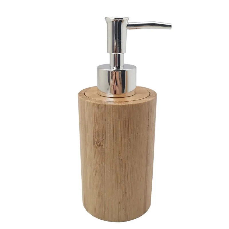 PORTA SABONETE LIQUIDO BAMBOO LISO 6,8 X 17CM 350ML PORTA SABONETE LIQUIDO BAMBOO LISO 6,8 X 17CM
