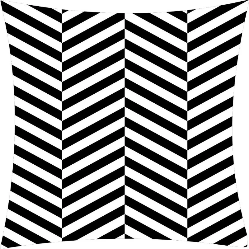 CAPA P/ ALMOFADA VELUDO DIGITAL GEOMETRICO 43X43 DES. 010/UNICO