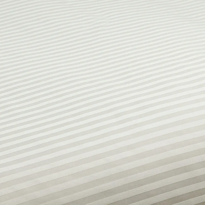 TECIDO 300 FIOS STRIPE 2,85M LARG CINZA CLARO MARFIM/UNICO