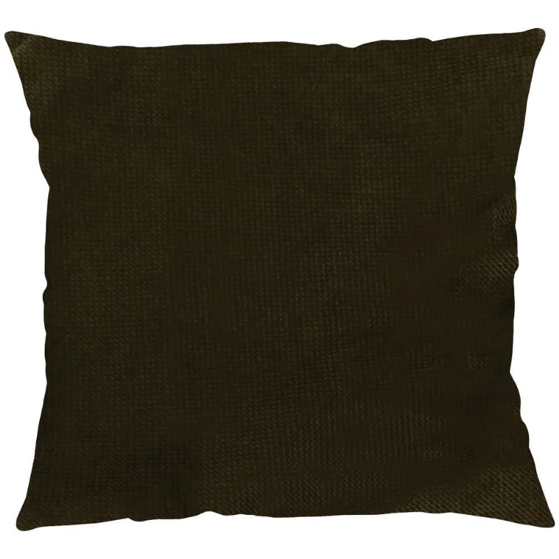 CAPA P/ ALMOFADA TRAMADO 0,43CM X 0,43CM MARROM/UNICO
