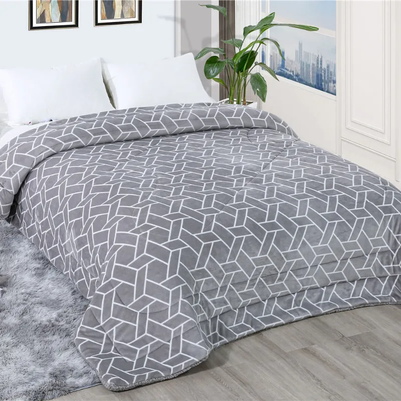 EDREDOM CAPETOWN ESTAMPADO SOLTEIRO 1,50 X 2,20 DES 015