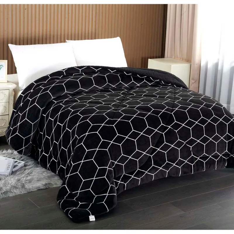 EDREDOM CAPETOWN ESTAMPADO SOLTEIRO 1,50 X 2,20 DES 020