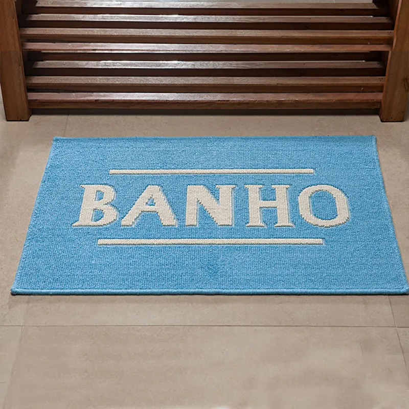 TAPETE BANHO 0,50 X 0,80 001/AZUL