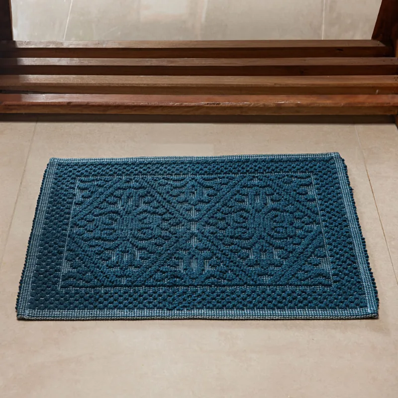 TAPETE VERMONT 0,40 X 0,60 003/AZUL ROYAL/UNICO