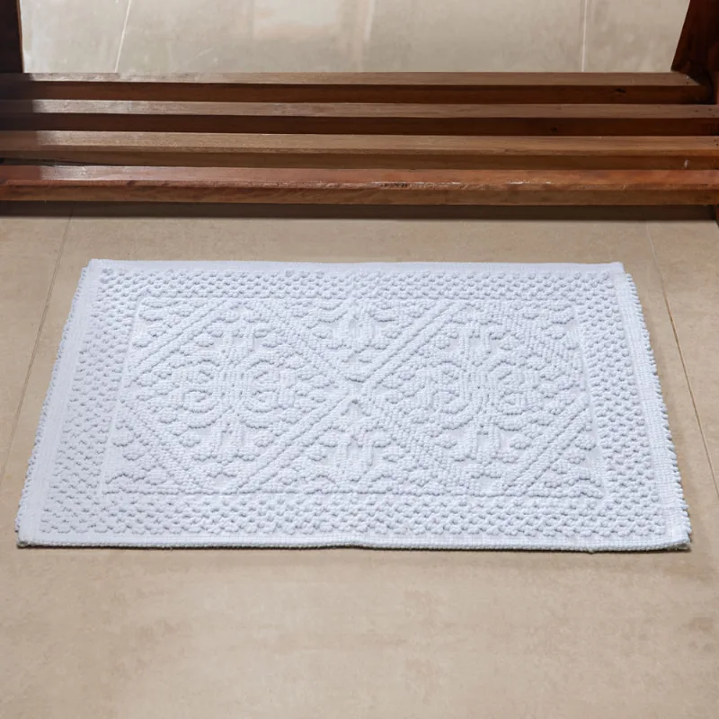 Tapete Vermont 0,50 X 0,80 003/branco/unico