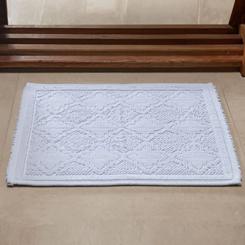 Tapete Vermont 0,55 X 1,10 001/BRANCO/UNICO