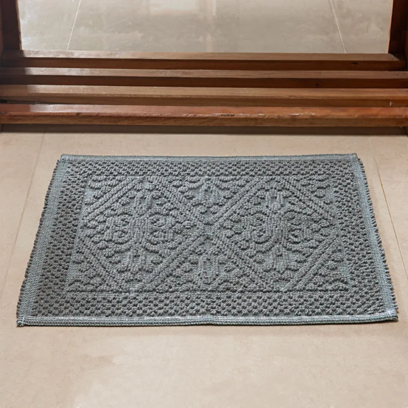 Tapete Vermont 0,55 X 1,10 003/cinza/unico