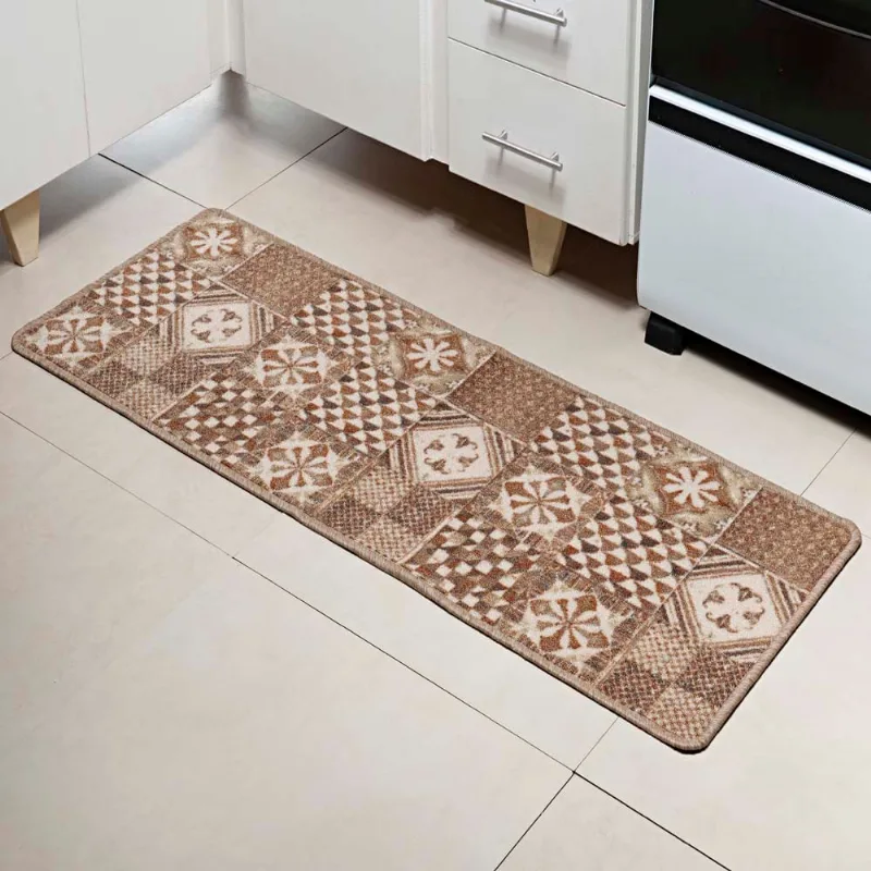 TAPETE BOUCLE SICILIA 0,45 X 1,20 CINZA/UNICO