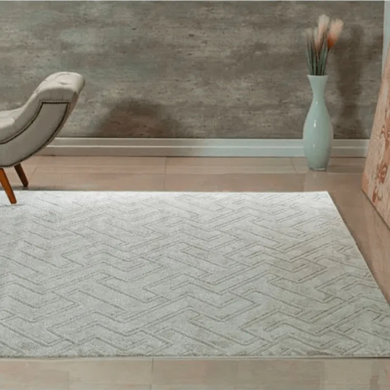 TAPETE MIRANO 1,00 X 1,50 MARFIM