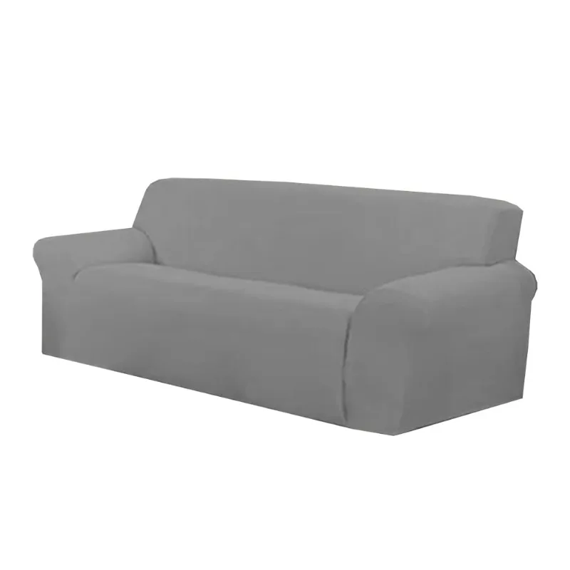 CAPA P/ SOFA MALHA 3 LUGARES CINZA