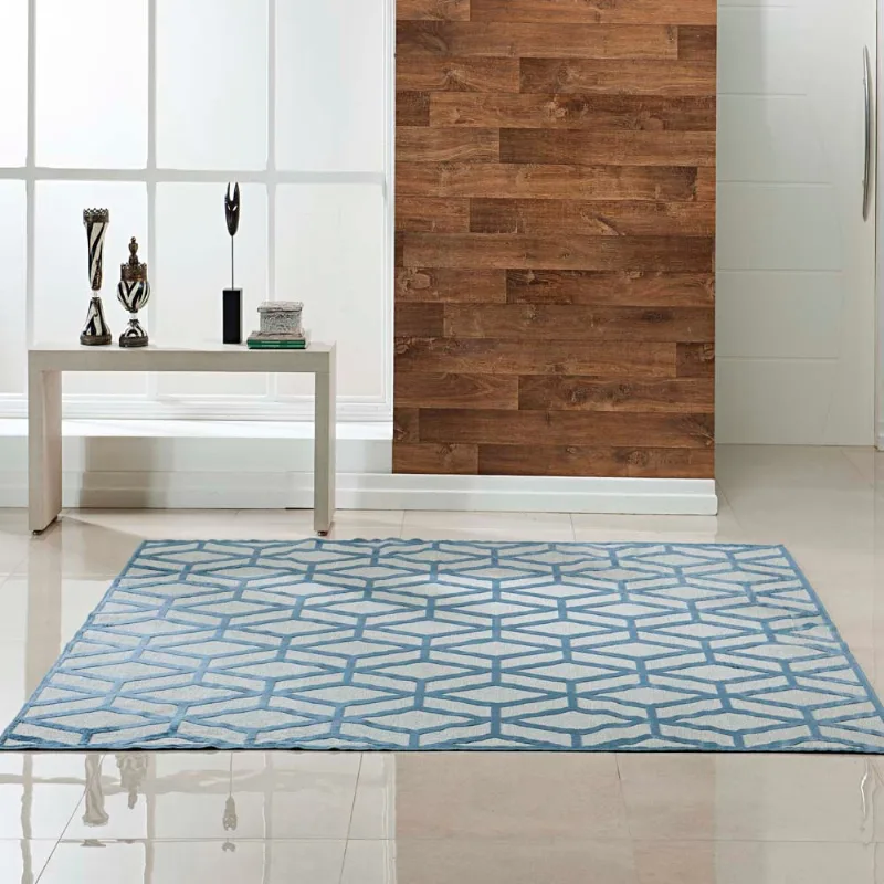 Tapete Belga Prime 0,68 X 1,10 Des. 021/azul