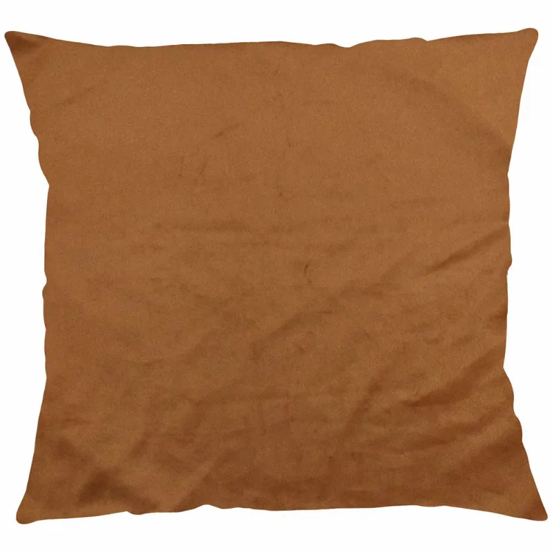 Capa P/ Almofada Veludo Paris 43cm X 43cm LARANJA/UNICO