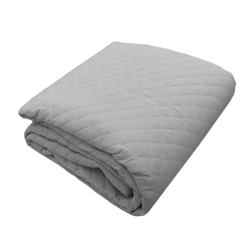 COLCHA MATELASSE PERCAL 200FIOS CASAL 2,20X2,40 CINZA/UNICO