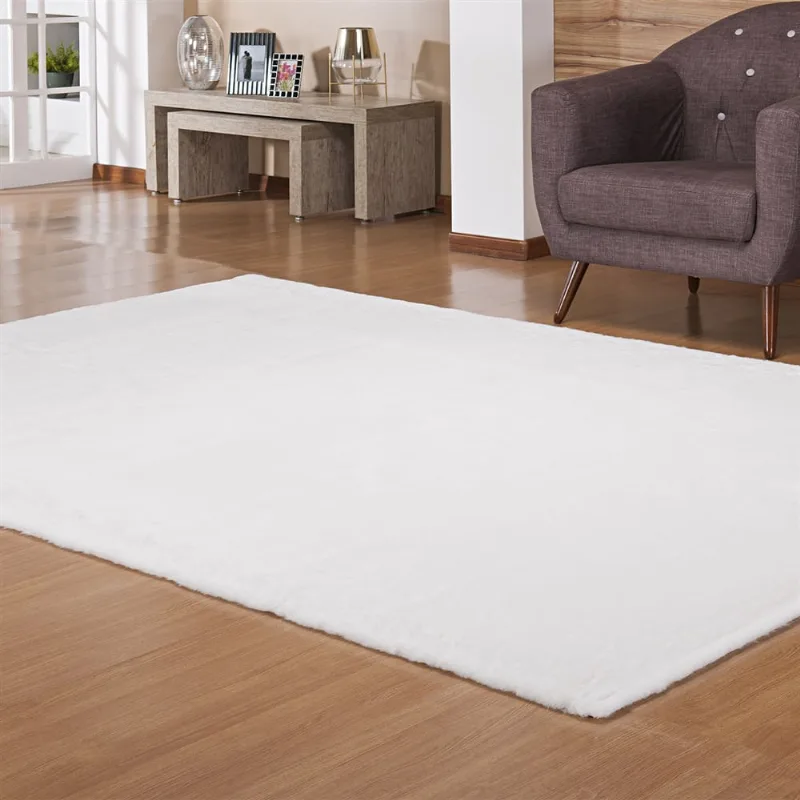 TAPETE MALIBU 0,60X1,20 BRANCO