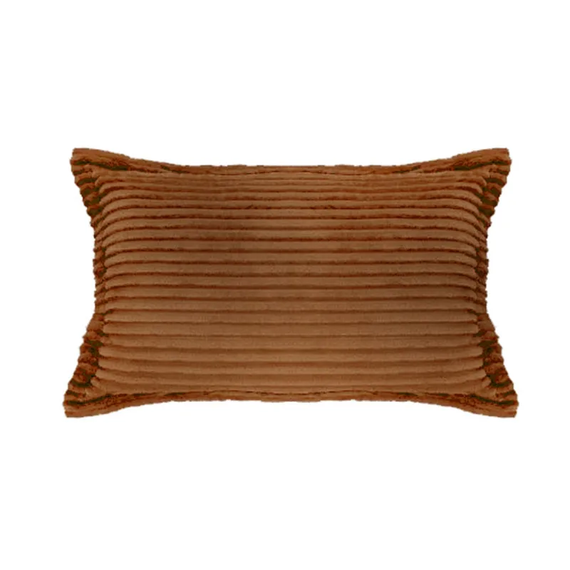 Porta Travesseiro C/ Abas Flannel Corduroy Avulso MANGO