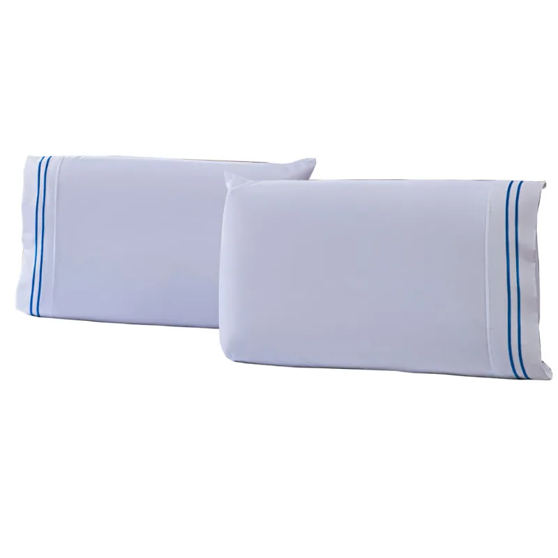 Fronha Percal Soft 300 Basics 2 Pecas Indigo