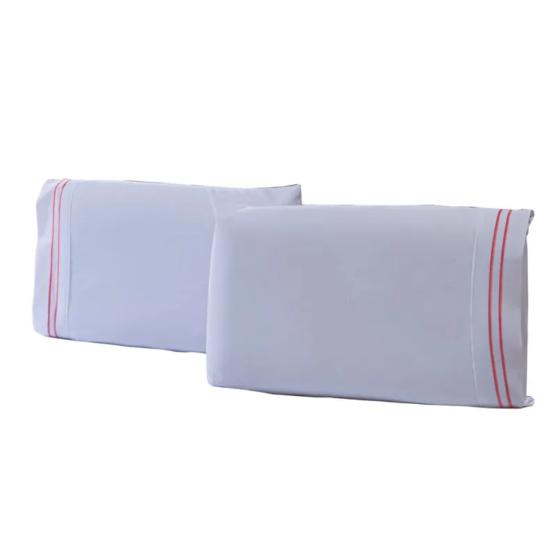 Fronha Percal Soft 300 Basics 2 Pecas Rose
