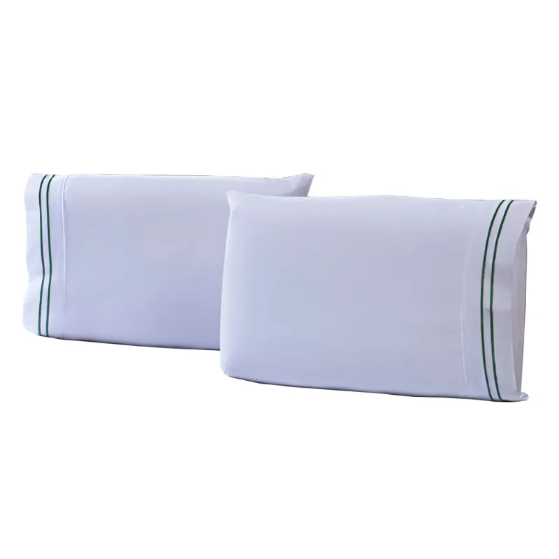 Fronha Percal Soft 300 Basics 2 Pecas Verde Floresta