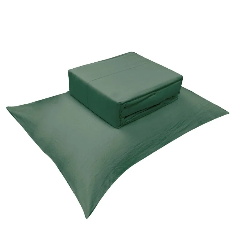 Jogo de Cama Percal Soft 300 Solteiro VERDE FLORESTA