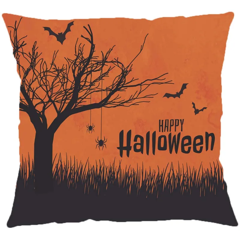 Capa P/ Almofada Veludo Digital Halloween 43m X 43 Des. 004/unico