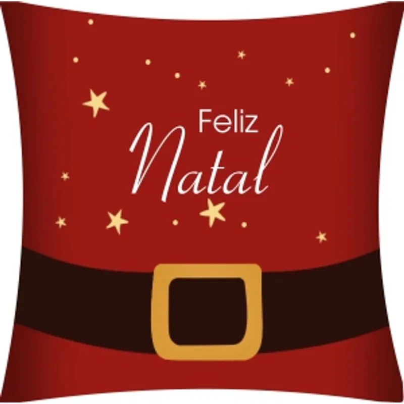 Capa P/almofada Veludo Digital Natalino 43x43 DES 031/UNICO