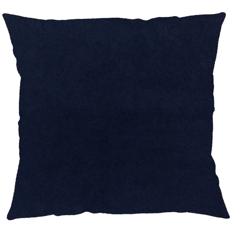Capa P/ Almofada Veludo Atenas 43cm X 43cm Marinho/unico