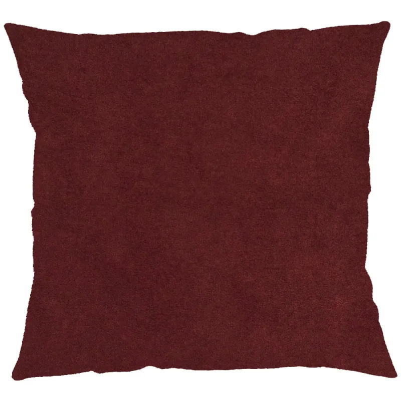 Capa P/ Almofada Veludo Atenas 43cm X 43cm Vinho/unico