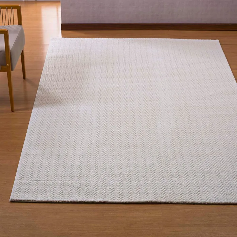 TAPETE PADUA 1,00 X 1,40 DES. 001/MARFIM