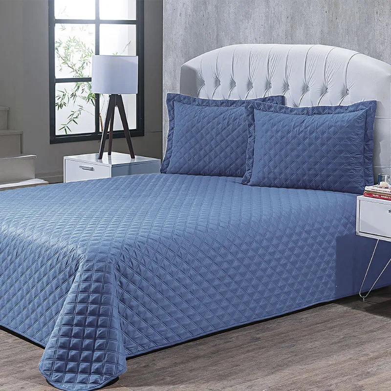 Colcha Sicilia 2,80 X 2,60 King AZUL INFINITY