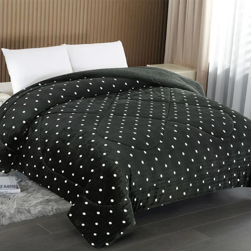 Edredom Capetown Poa Casal 1,80 X 2,20 CHUMBO / BRANCO