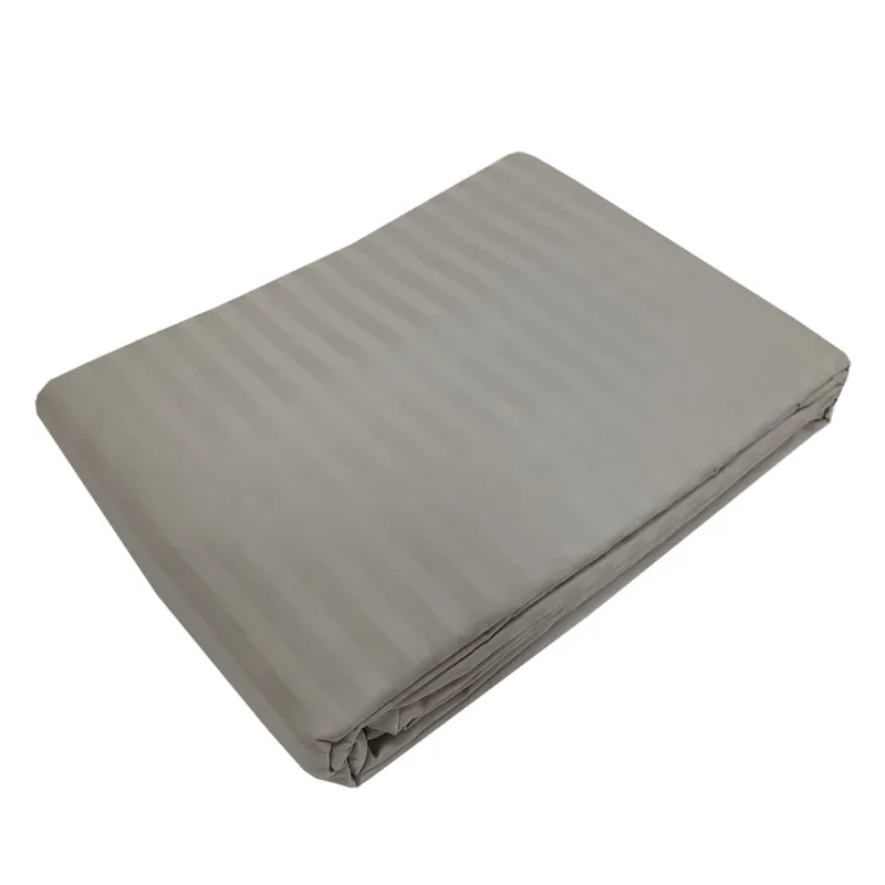 Capa P/ Duvet Stripe 300 Fios 100% Alg 2,60 X 2,40 CINZA CLARO