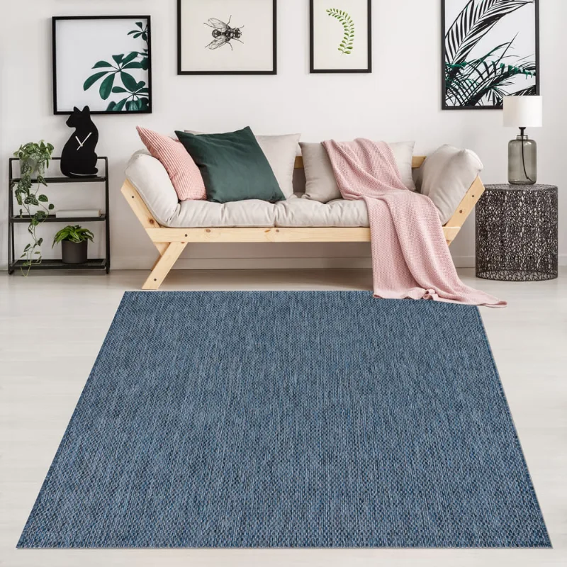 Tapete Sisal Salinas 1,50 X 2,00 Azul