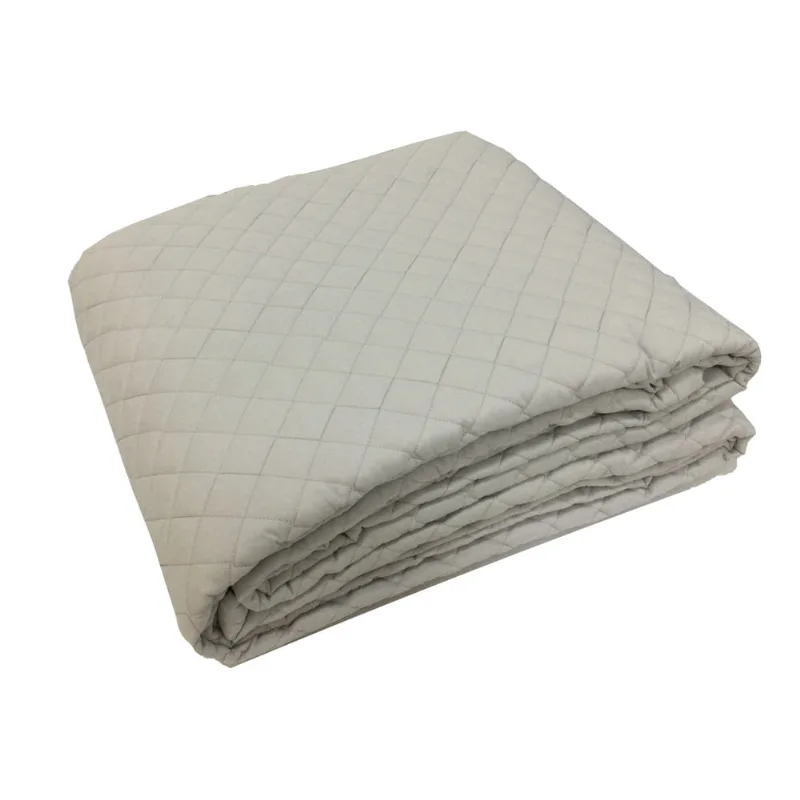 COLCHA MATELASSE SOFT 300 CASAL CINZA/UNICO