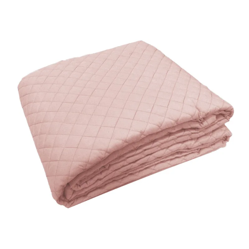 COLCHA MATELASSE SOFT 300 CASAL ROSE/UNICO