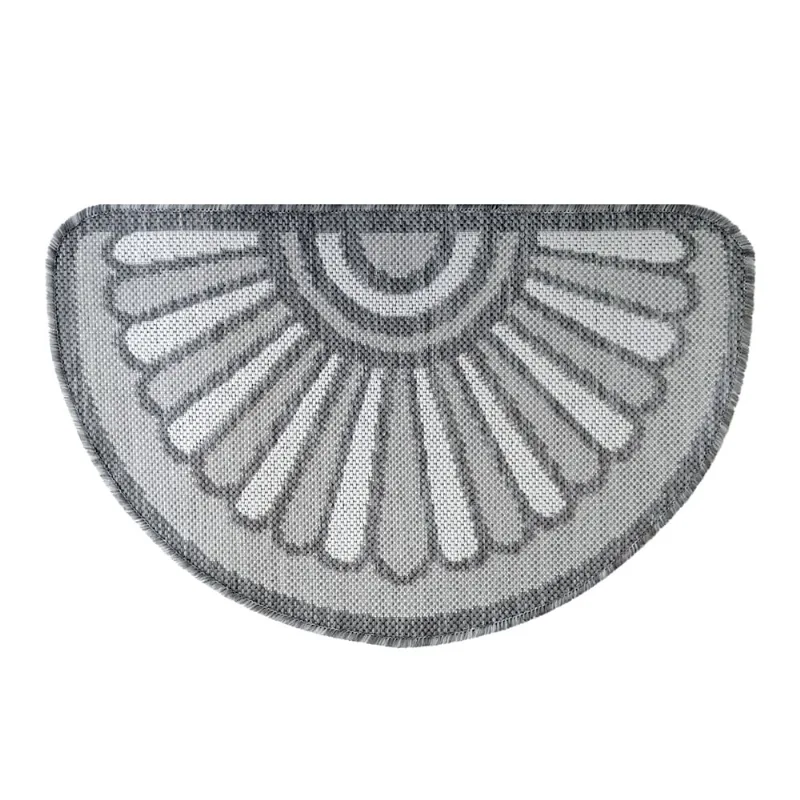 Tapete Porta Flex Meia Lua 0,45 X 0,67 Des. 002/unico