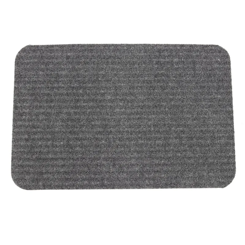 Capacho Multiuso Liso C/ Base 0,50 X 0,80 Cinza/unico