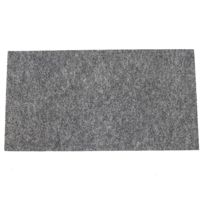 Capacho Multiuso Plain Liso C/ Base 0,40 X 0,75 Cinza/unico