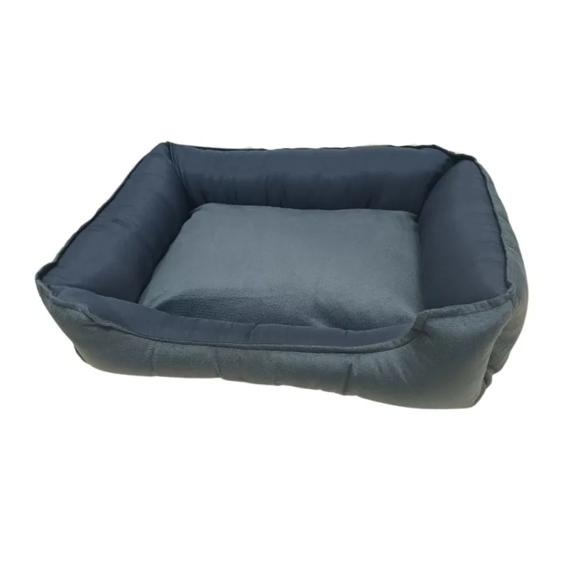 Cama Suede Luxo M Marinho/royal