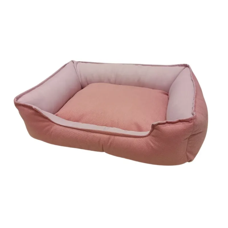 Cama Suede Luxo M Rosa/rose