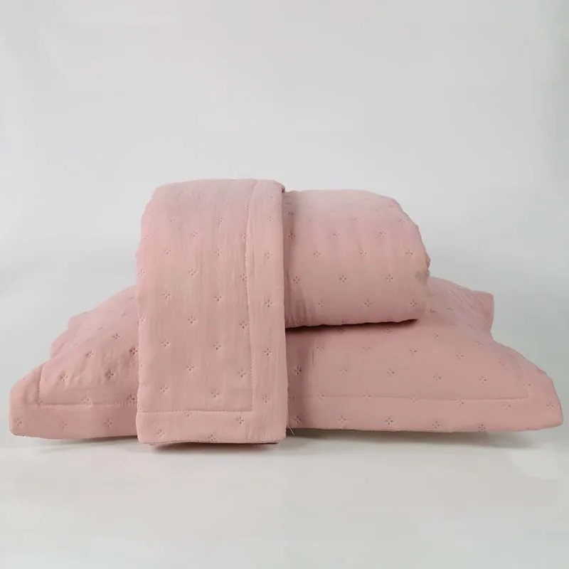 Colcha Ultrassonica Ibiza 2,20 X 2,40 Casal Rose
